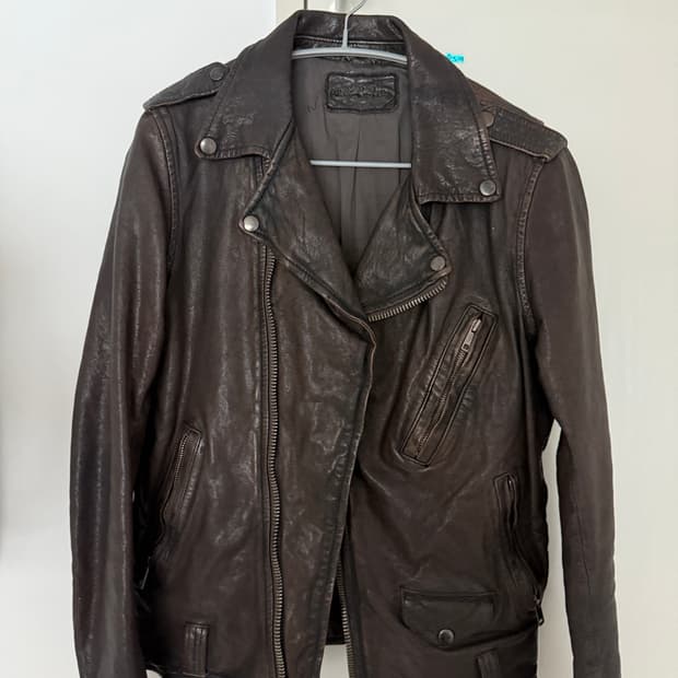 GOA shell leather jacket