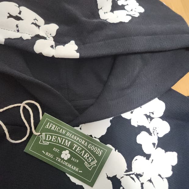 데님티어스 후드티 M (정품 인증 가능)