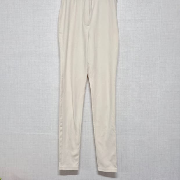 아이보리 레깅스 팬츠