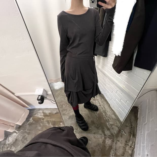 vintage drape onepiece