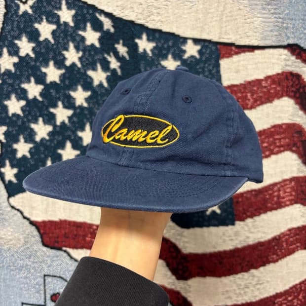 90s camel vintage cap(deadstock)