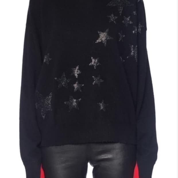 쟈딕앤볼테르 스타 스터드 캐시미어 니트 XS사이즈