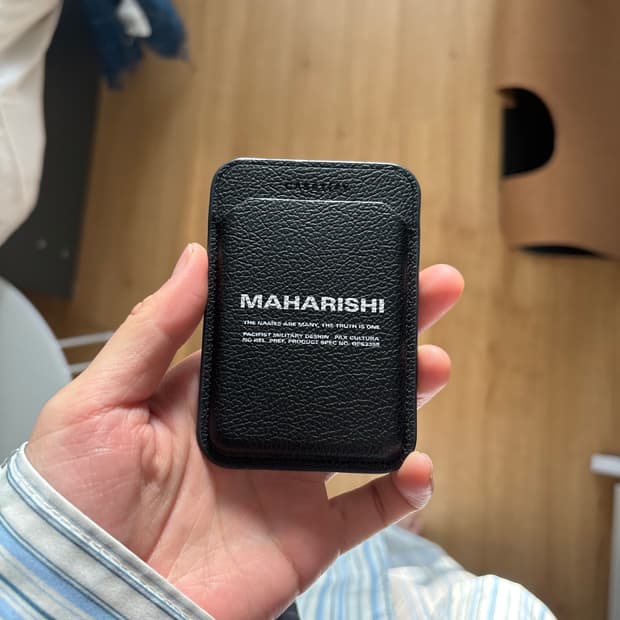 Maharishi 케이스티파이 맥세이프 카드지갑 블랙
