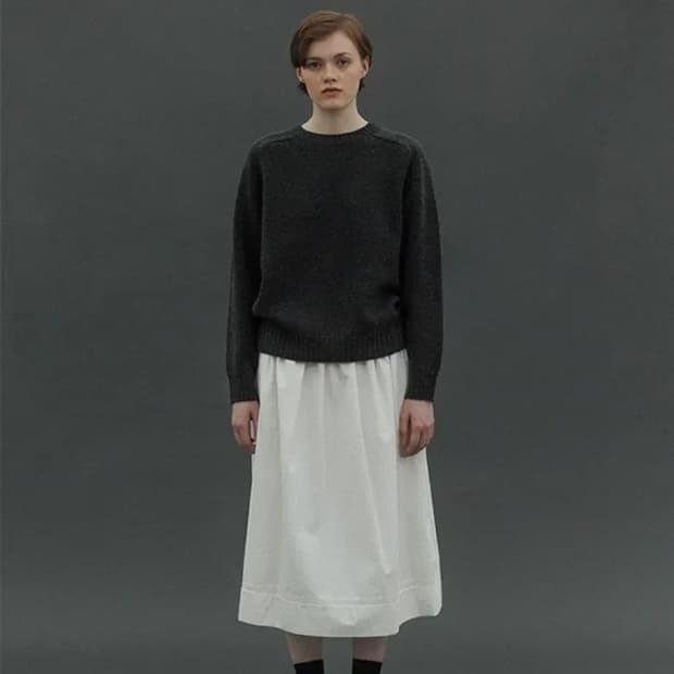 페세스 PECES flores cotton skirt 플로레 코튼 스커트