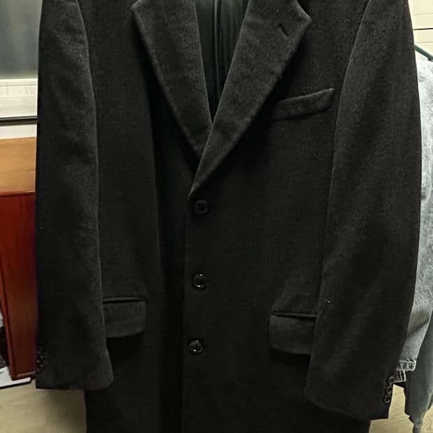 아르마니 꼴레지오니 울 코트