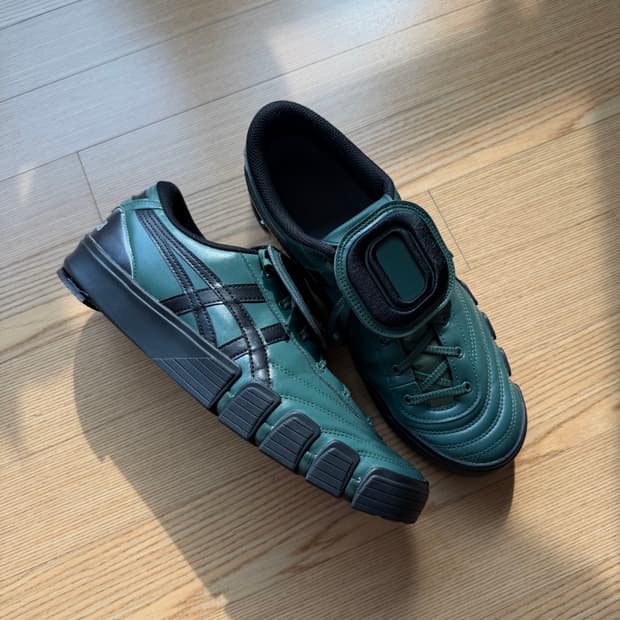 아식스 x 오토 958 젤 플렉스키 958 헌터 그린 블랙