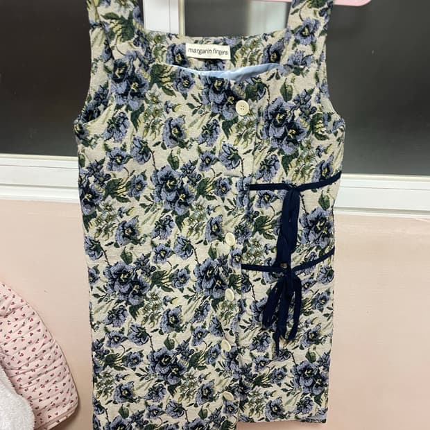 마가린핑거스 자카드원피스 블루