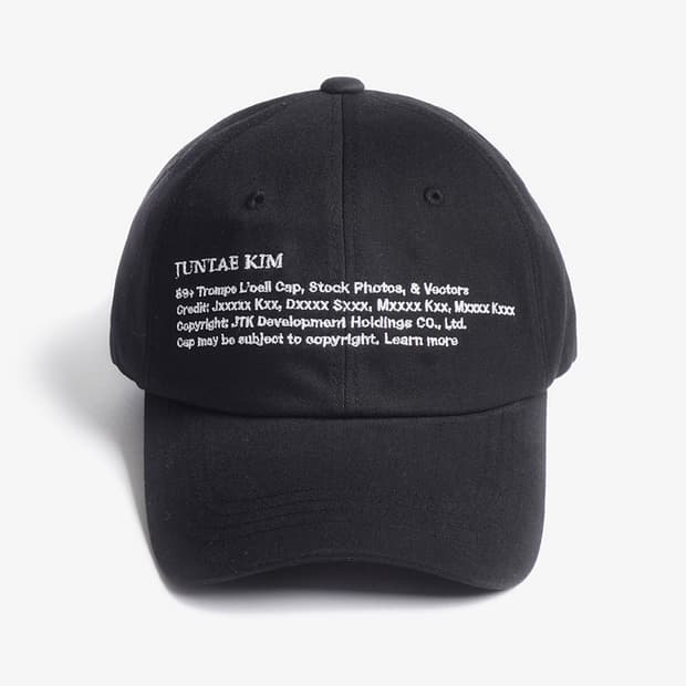 준태킴 볼캡 새상품