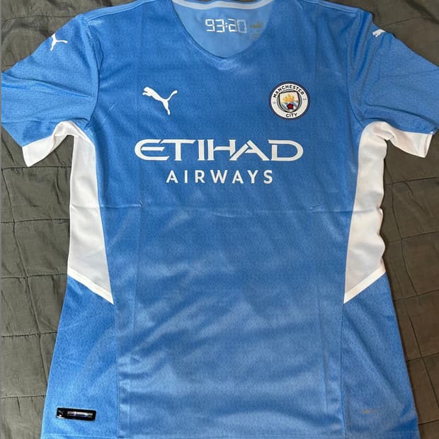 21/22 맨시티 홈 어센틱 유니폼