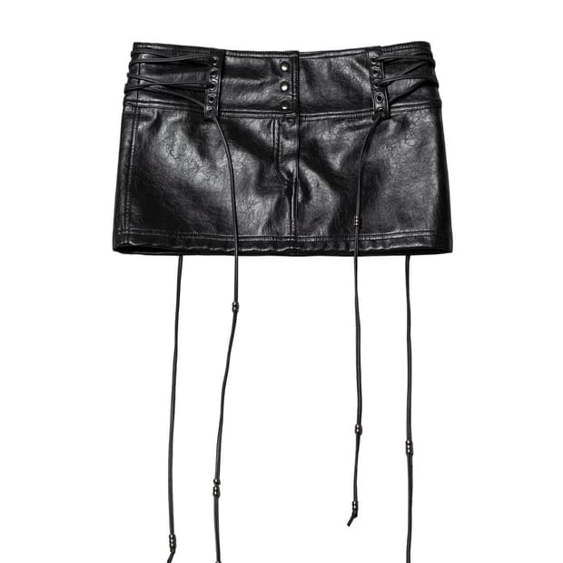 eyang leather skirt
