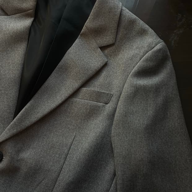 (L-XL) 남성 그레이 블레이저 자켓 판매