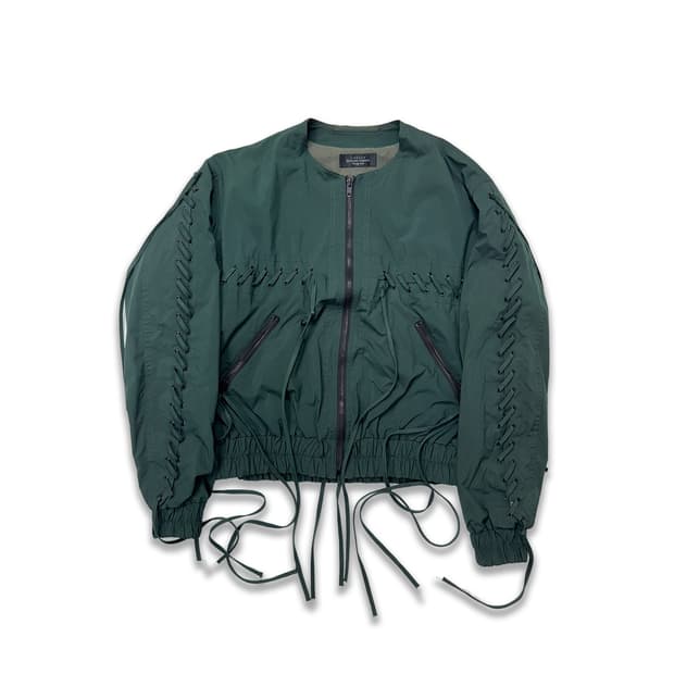 언유즈드 16SS 레이스업 자켓