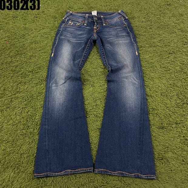 트루릴리전 부츠컷 데님 팬츠