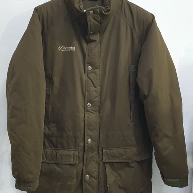 컬럼비아 덕다운 패딩 점퍼(100)