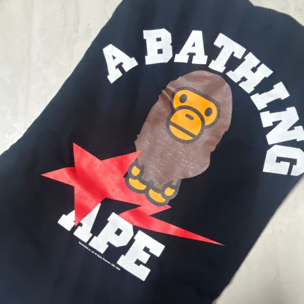 베이프 여성 마일로 반팔