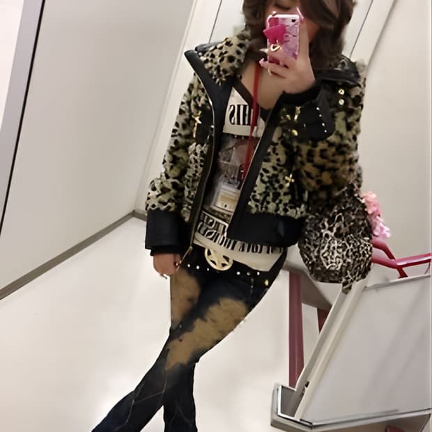 GALEO d.i.a 다이아 갸루 오네갸루 퍼자켓 핀터레스트