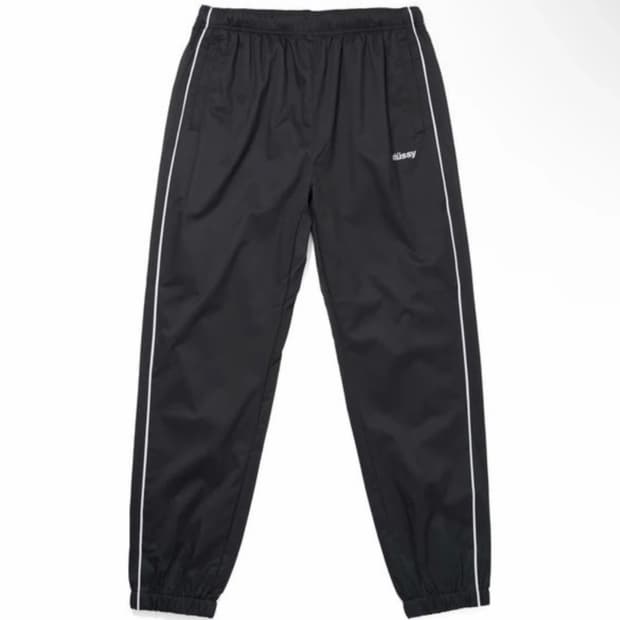 스투시 3M piping pant black