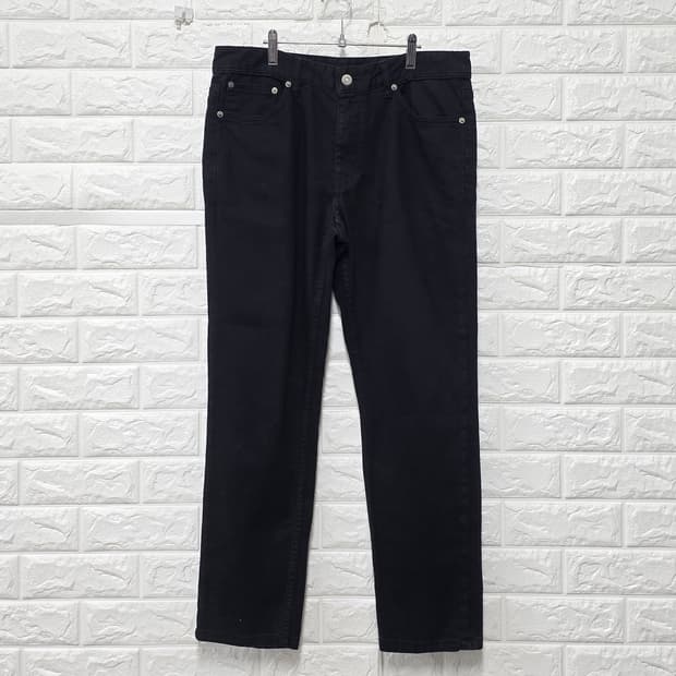 22s 질스튜어트 블랙데님팬츠 32인치