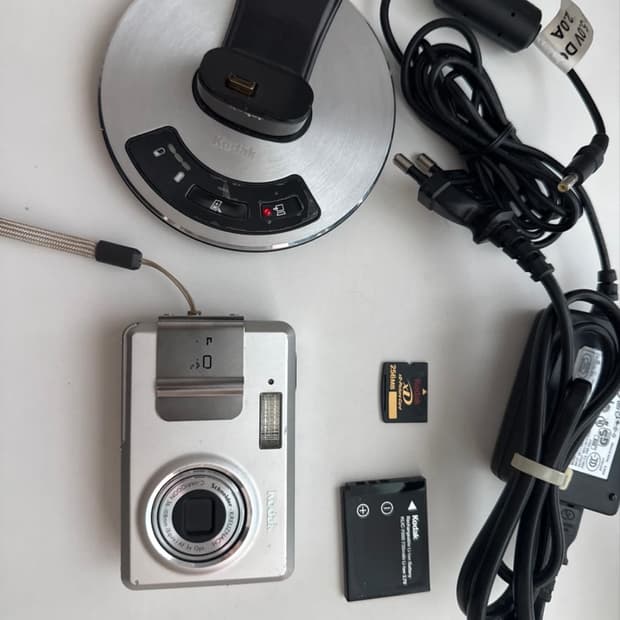 Kodak 이지쉐어 LS755 실버 빈티지 디지털카메라