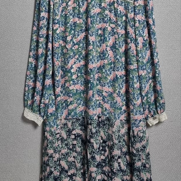 S ) 55) 써스데이아일랜드 플라워패턴 원피스