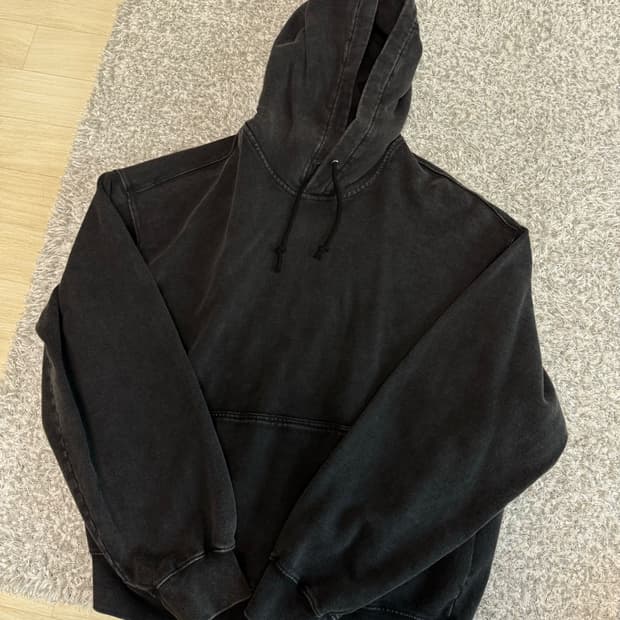 쿠어 가먼트 다잉 에센셜 후드 스웻셔츠