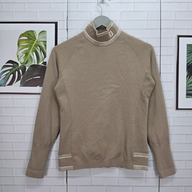 풋조이 골프 하이넥 방풍 긴팔 니트 스웨터 S사이즈