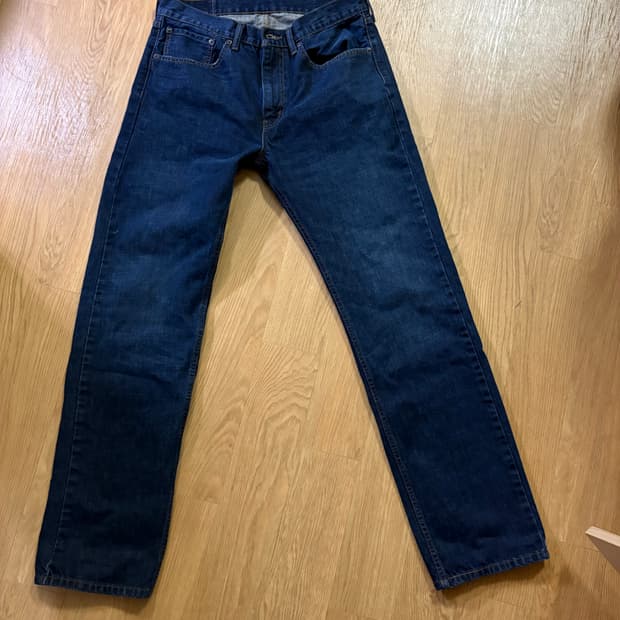 리바이스 505 레귤러 스트레이트 데님