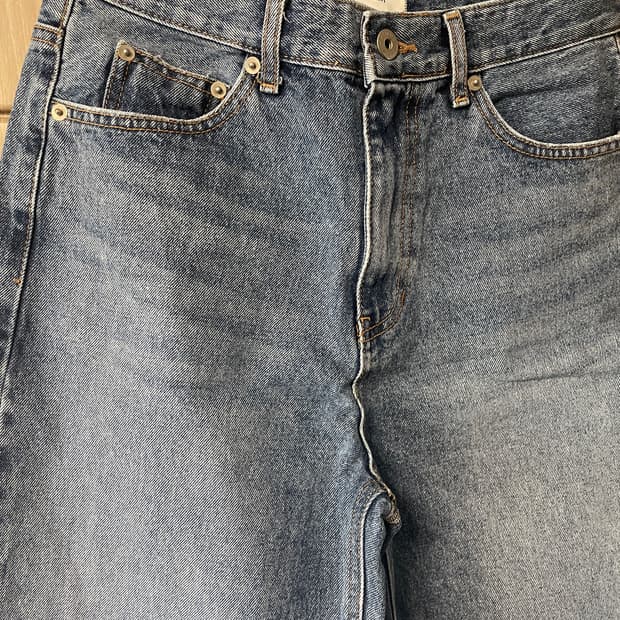 데님와이드팬츠