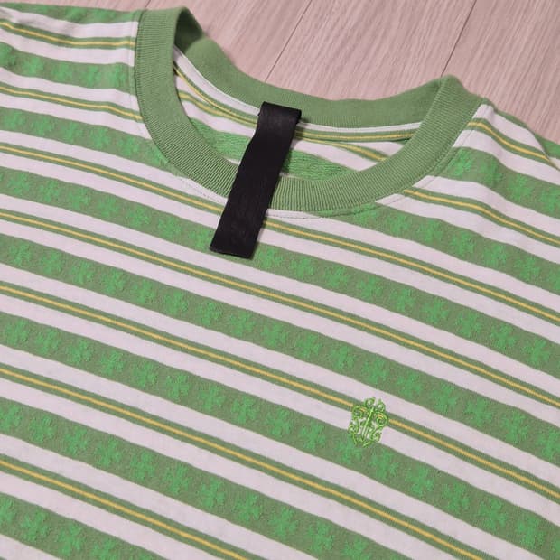 크롬하츠 매티보이 크로스/대거 자수 티셔츠 (L)