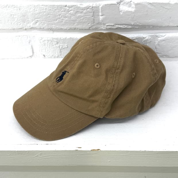 폴로 브라운 볼캡