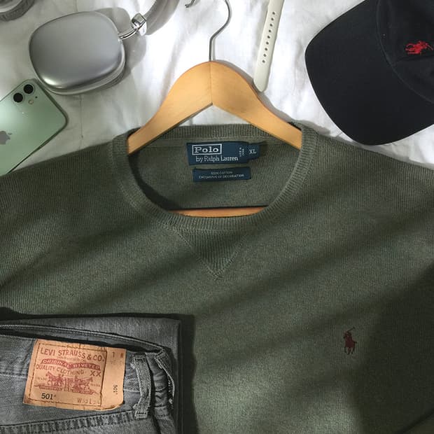 (MAN) 폴로랄프로렌 스웻맨투맨 XL