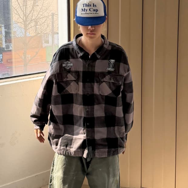 할리데이비슨 긴팔 셔츠