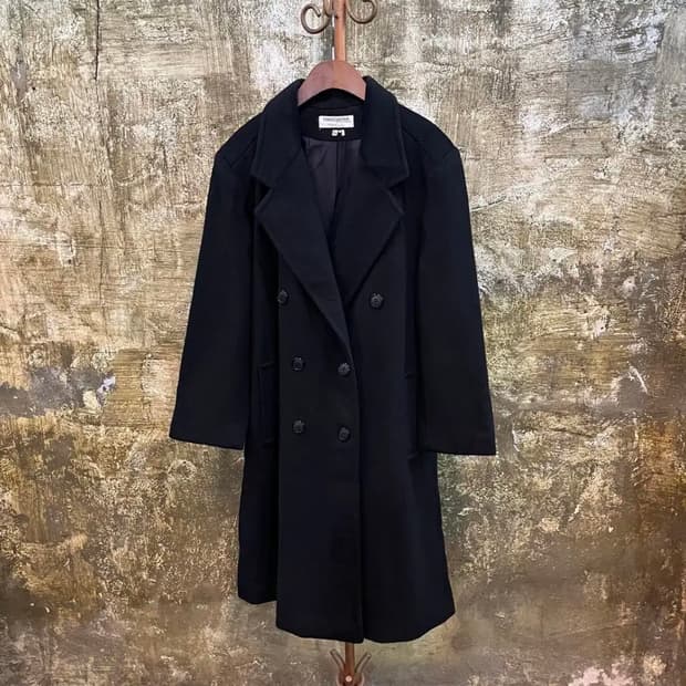 90s US빈티지 울 코트