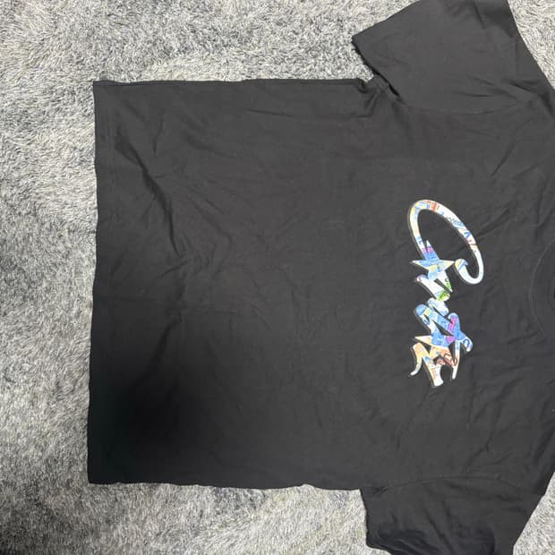 corteiz 반팔 블랙 L