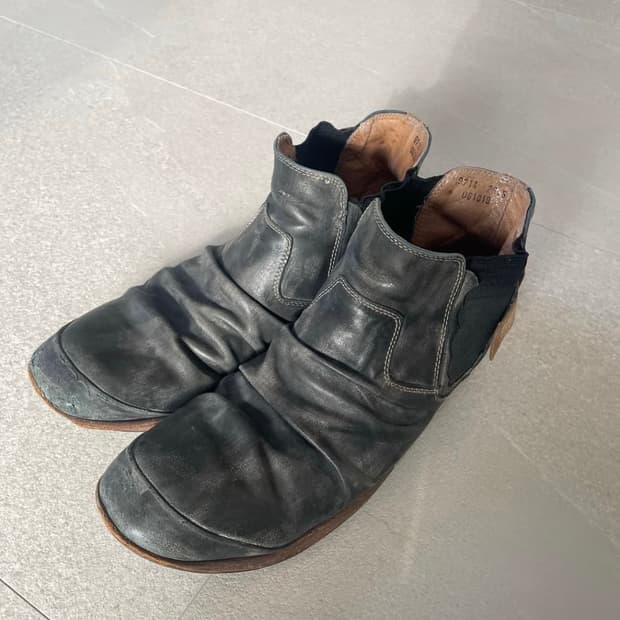 훕데두 주름가공 부츠 265