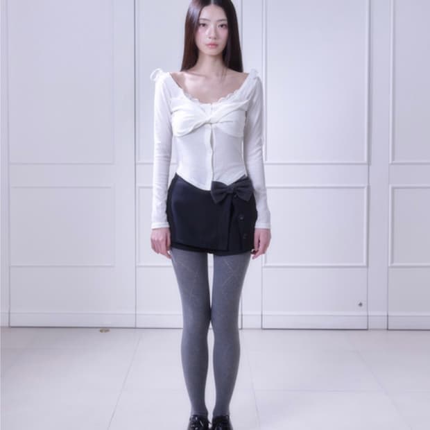 민네 minnne |  리본 탑