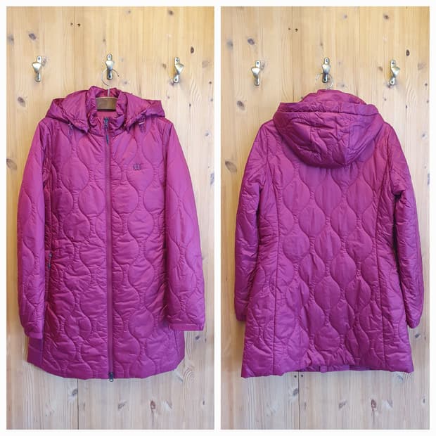 55.코오롱 경량패딩 후드점퍼