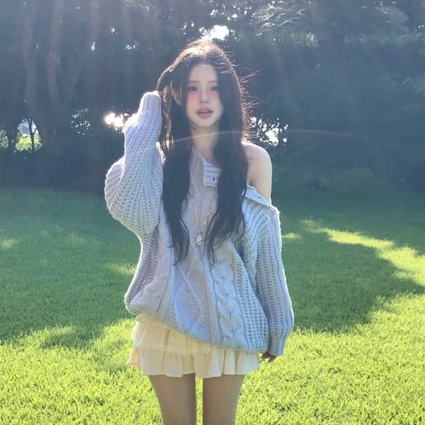 로코 over & side 3 button 루즈 케이블 NT