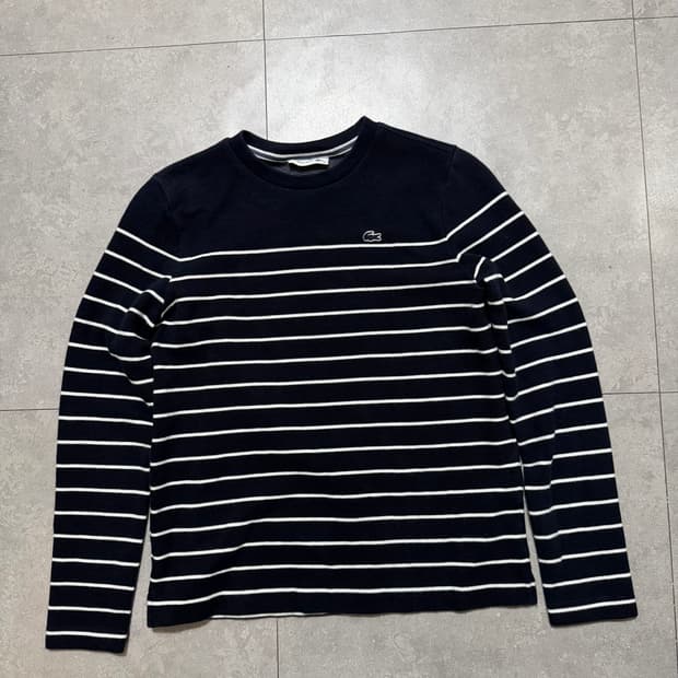 캘빈클라인 빈티지 코튼 스트라이프  롱슬리브 티셔츠95size  