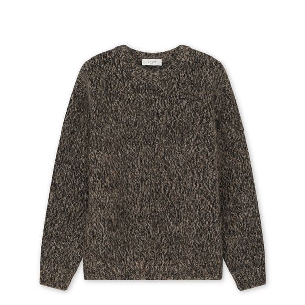 마티스 멜란지 알파카 풀오버 블랙