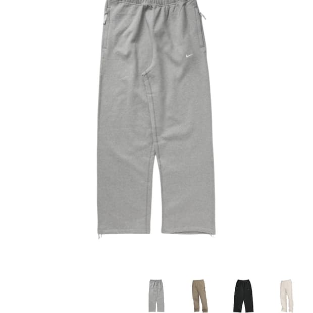 나이키 NSW 솔로 스우시 오픈 헴 팬츠 XXL