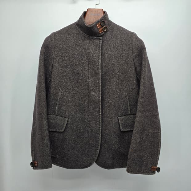 SJ SJ 울 자켓 / 여성 울 블레이저 겨울 자켓