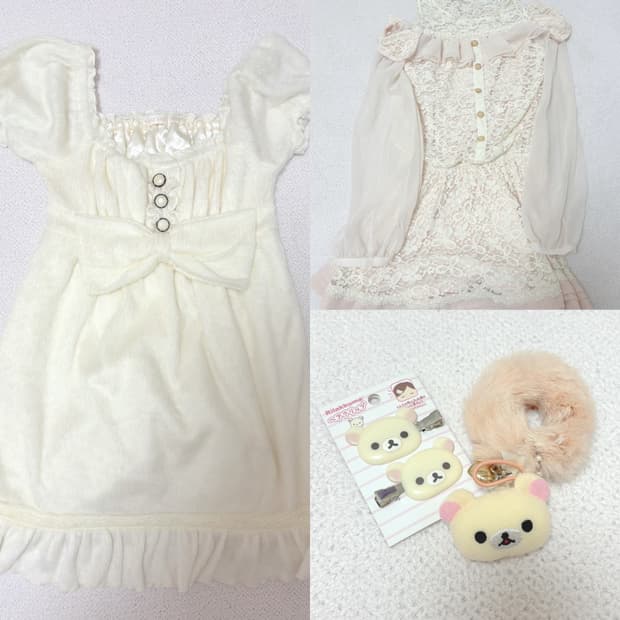 리즈리사 히메갸루 라떼갸루 달천깔 핀터레스트 원피스 코리락쿠마 슈슈