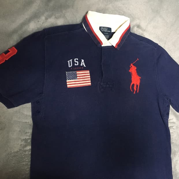 폴로 랄프로렌 빅포니 USA 성조기
