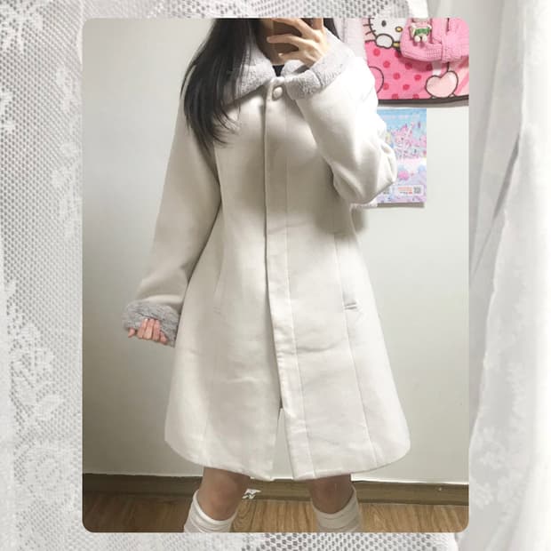 빈티지 달천깔 코트 히메갸루 로걀 라떼 이시하라사토미 공겜여주 일브 일본