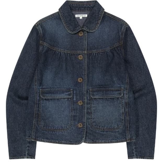 DEEP DENIM JACKET NAVY