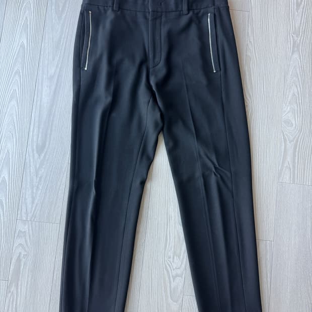 시스템옴므 / 슬림 블랙 슬랙스 / 78