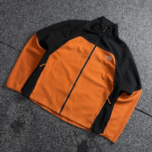 노스페이스 고프코어 레트로 배색 플리스 자켓 3174