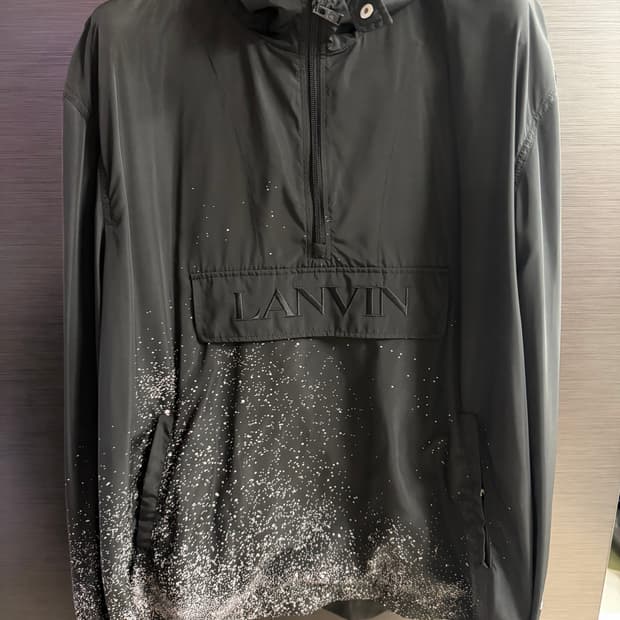 갤러리 디파트먼트 x 랑방 페인티드 아노락 윈드브레이커 XXL