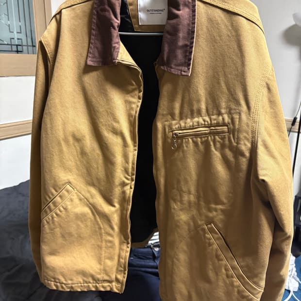 아웃스탠딩 캔버스 워크자켓